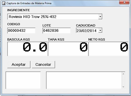 Bascula de Piso Plantas de Alimentos